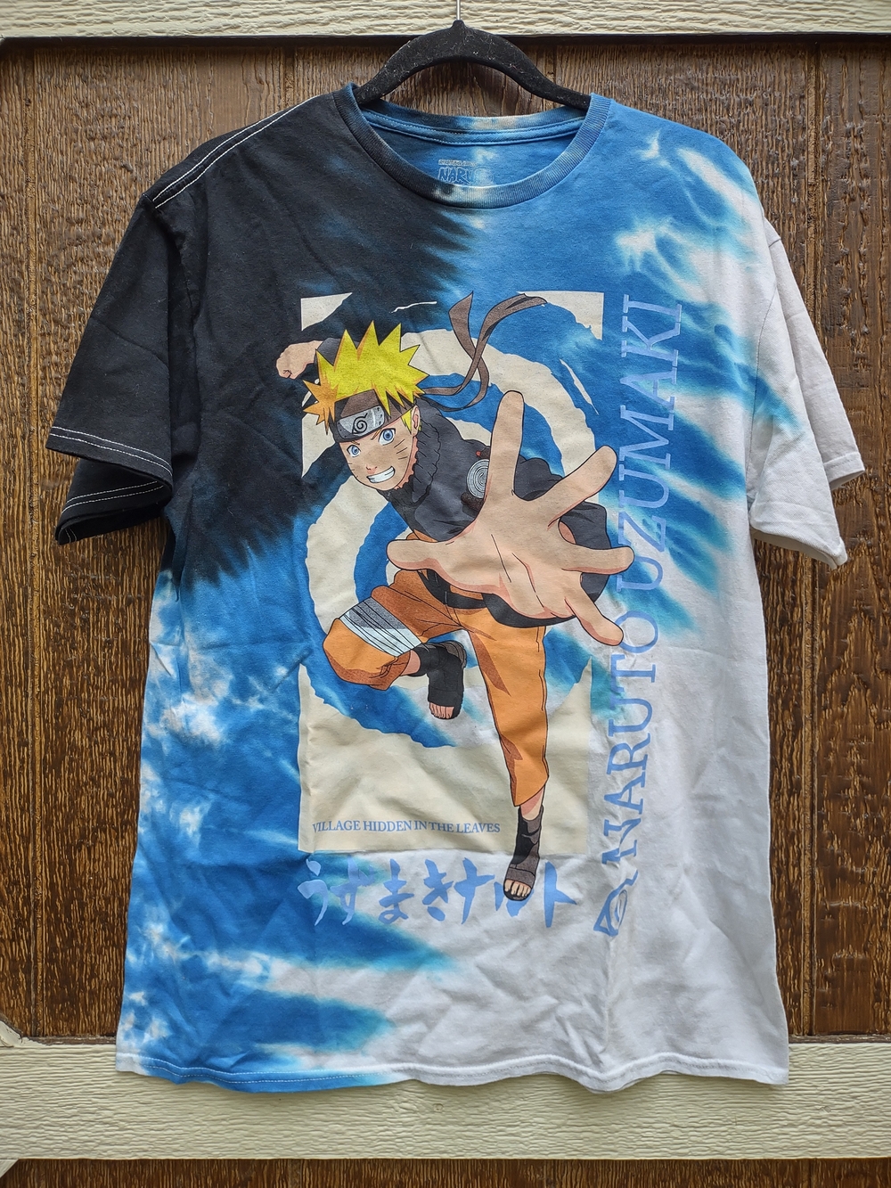 Naruto Shippuden Naruto Uzumaki Tie-Dye Tee Size L